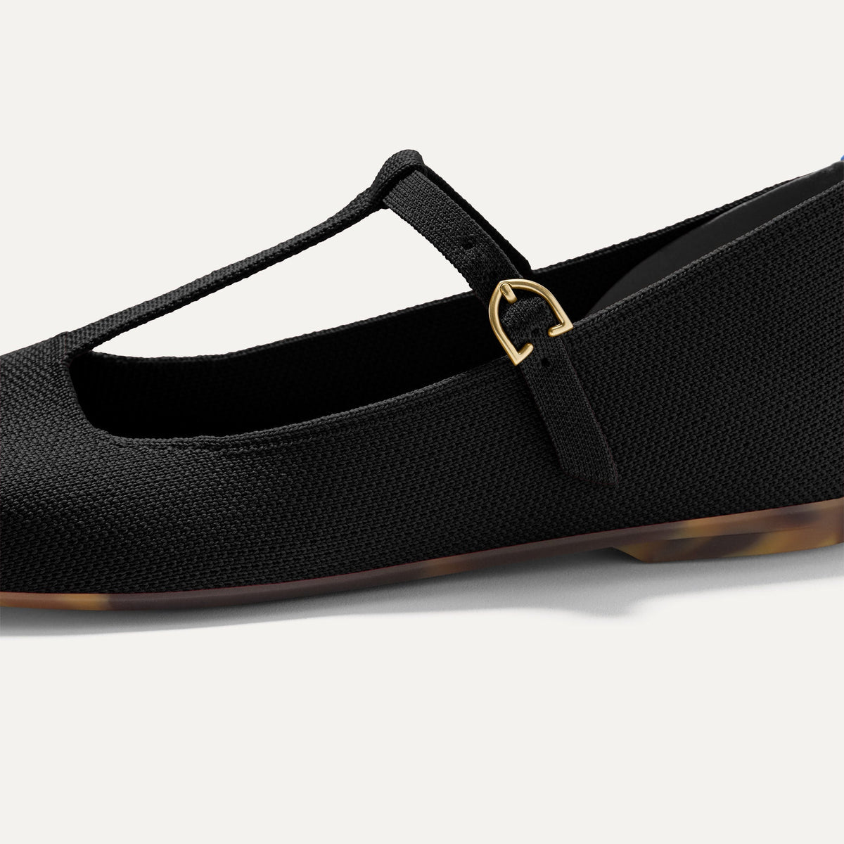 The T-Strap Mary Jane in Black | Rothys Women