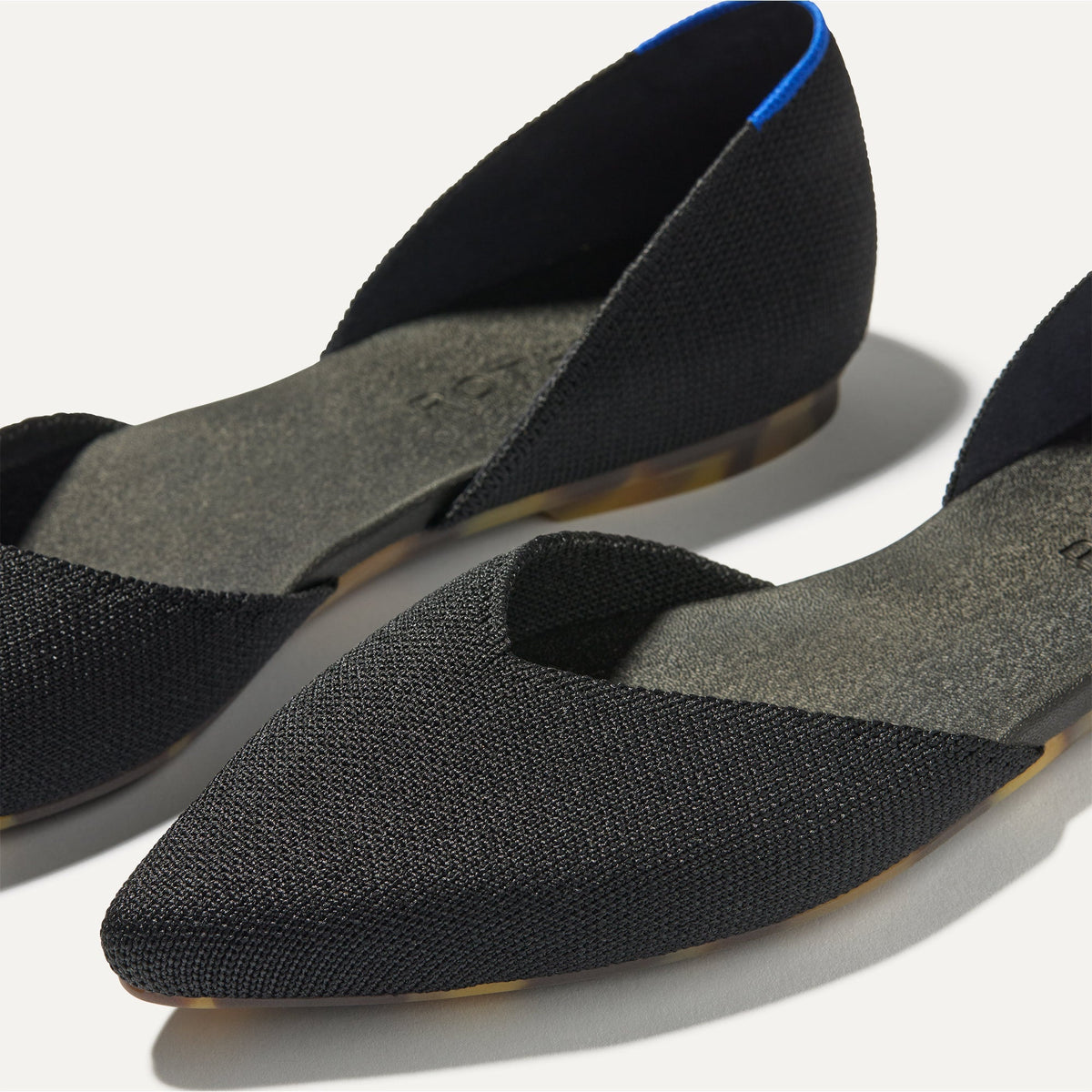 The D'Orsay Point in Black | Rothys Women
