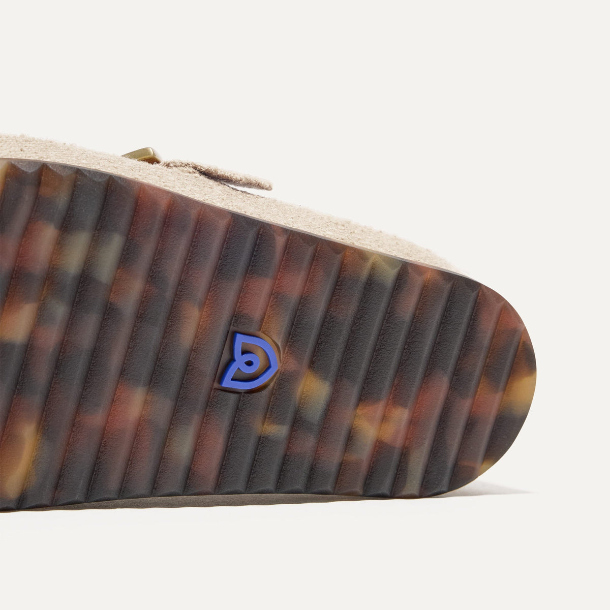 The Buckle Clog in Honeybun Bouclé | Rothys Women