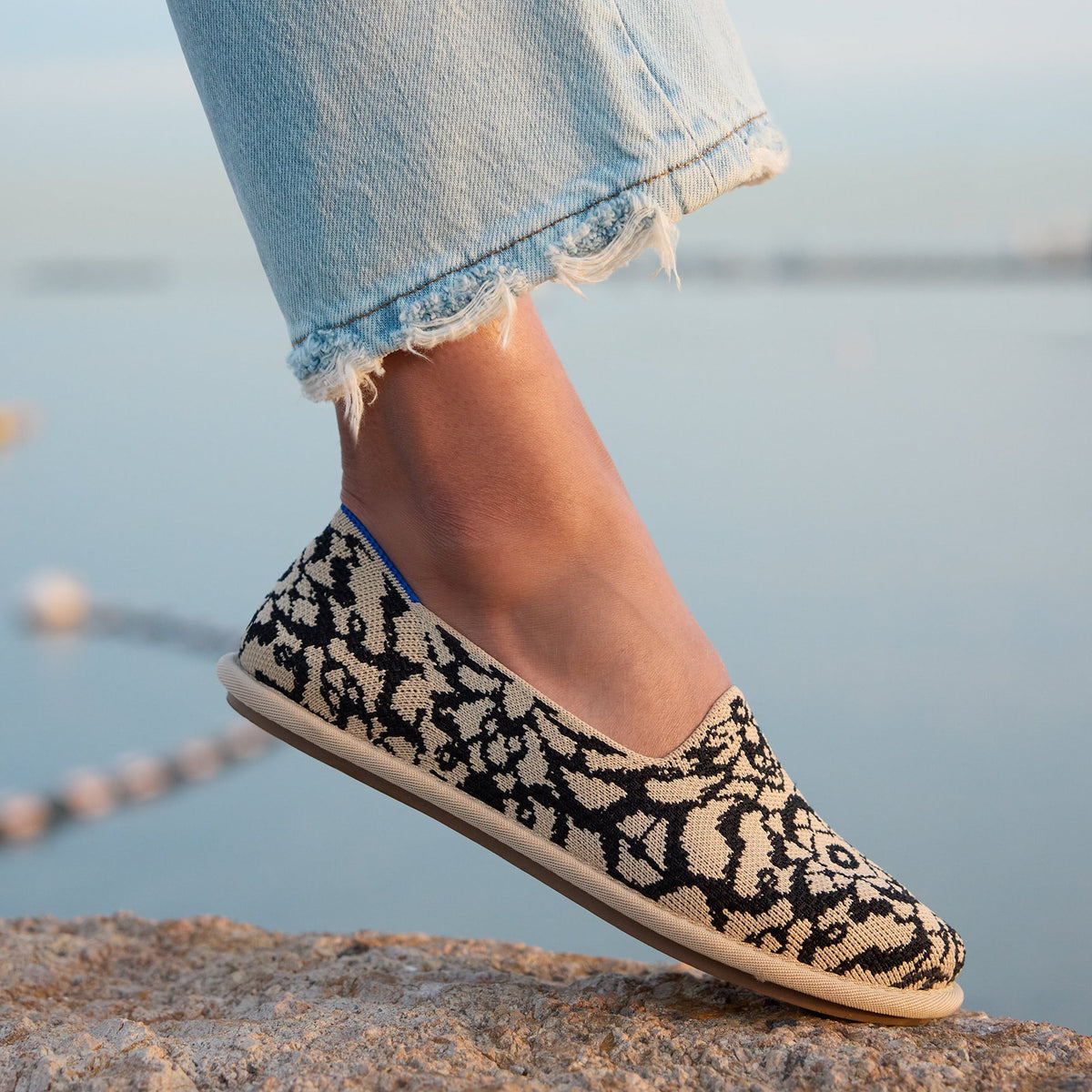 Women's Cruiser Loafer in Espresso Bloom | Rothys Women|Men