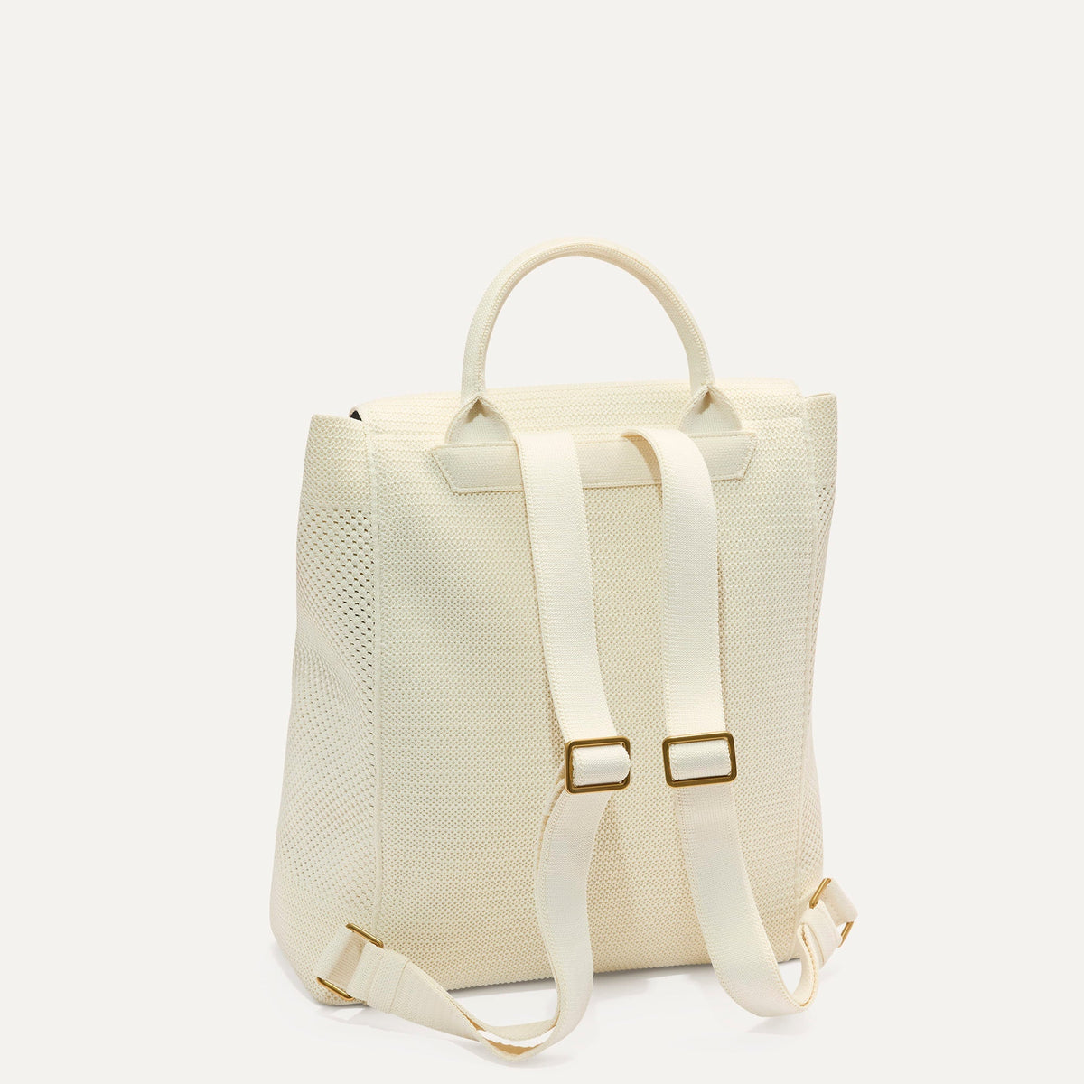 The Cinch Backpack in Coconut Crochet | Rothys Women|Bags