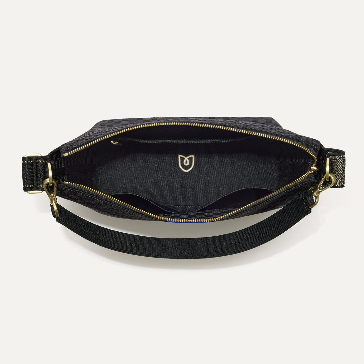 The Mini Zip Bucket in Black Sand | Rothys Bags