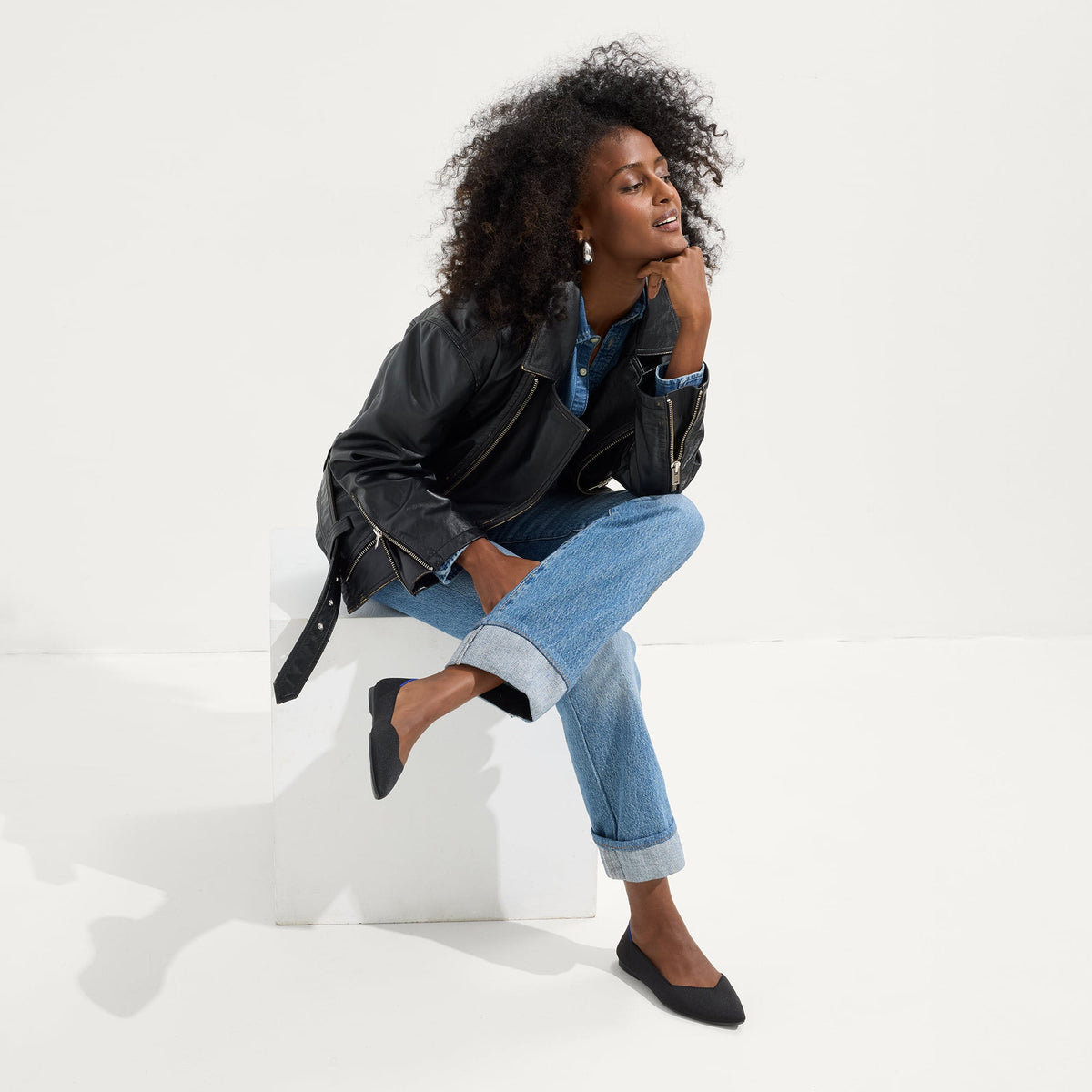 The Point II in Black | Rothys Women