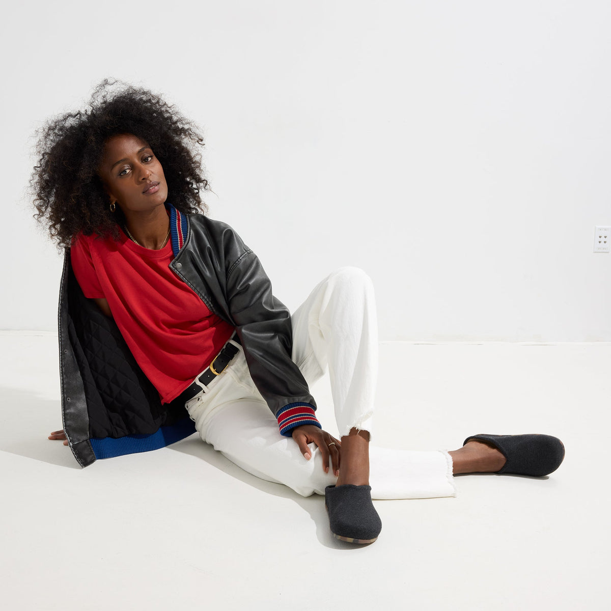 The Casual Clog in Soft Black for Women | Rothys Women