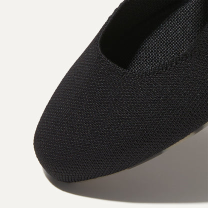 The Square Mary Jane in Black | Rothys Women
