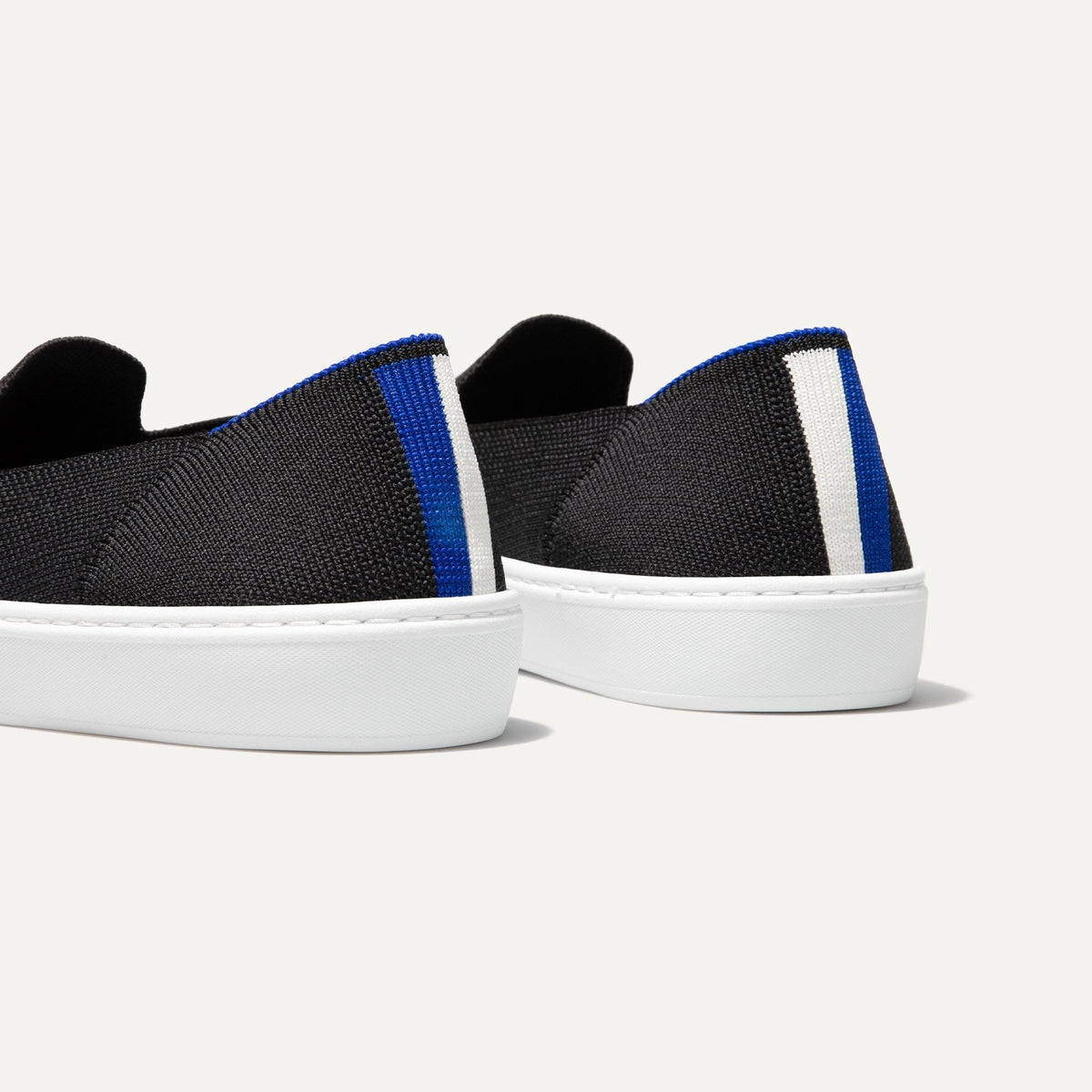 The Original Slip On Sneaker in Black Solid | Rothys Women