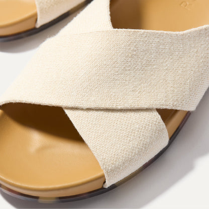 The Weekend Slide in Oat | Rothys Women
