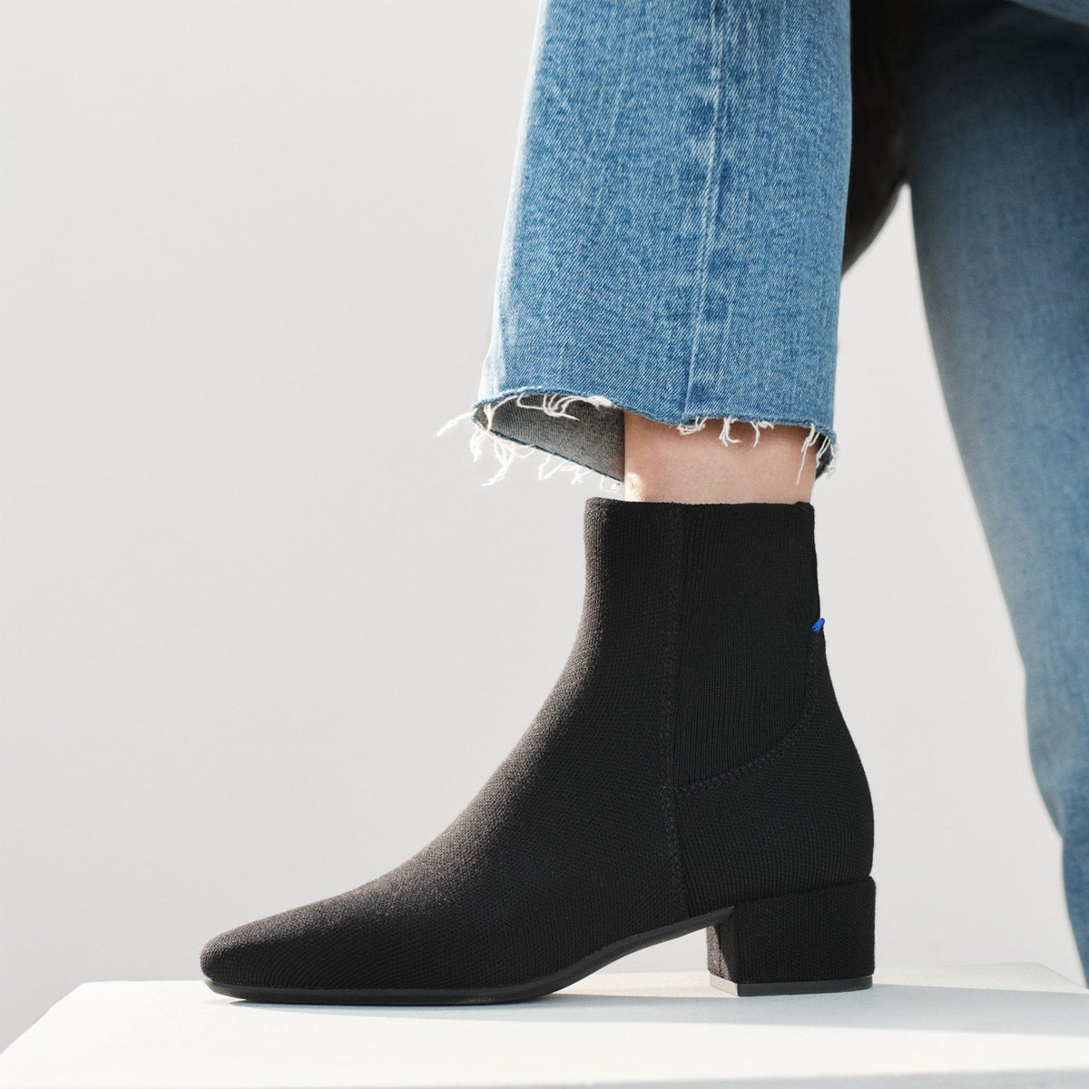 The Classic Boot in Black | Rothys Women