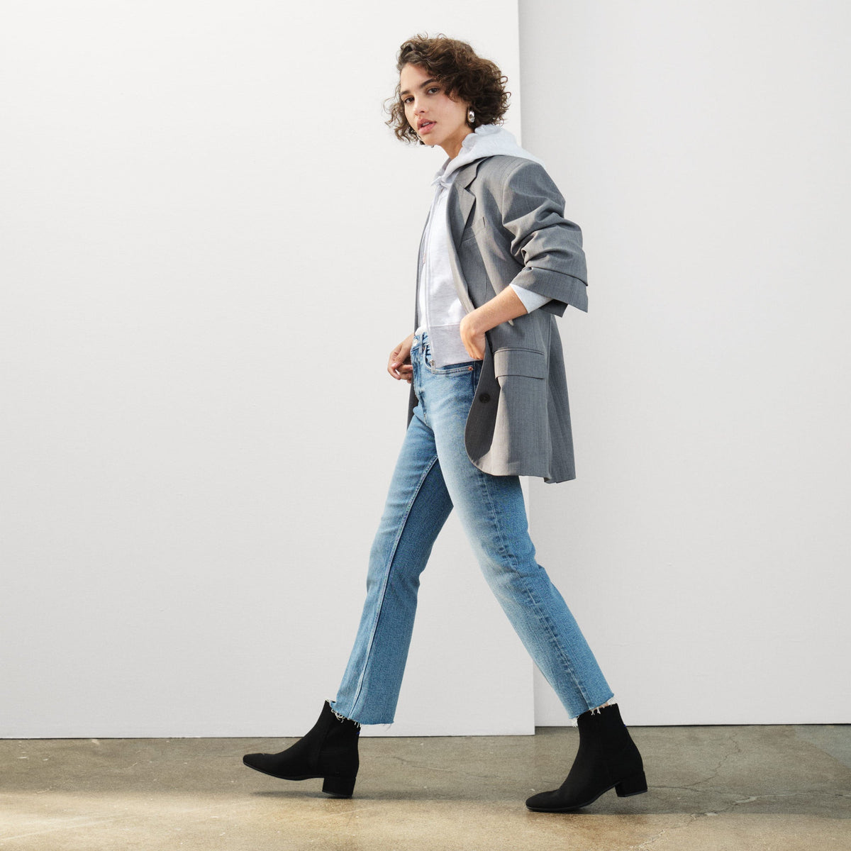 The Classic Boot in Black | Rothys Women