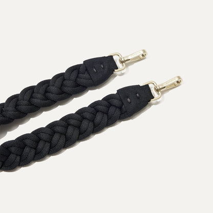 The Shoulder Strap in Black Braid | Rothys Bags