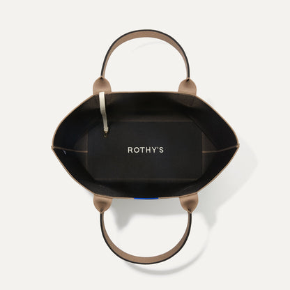 The Lightweight Tote in Black Portobello | Rothys Bags