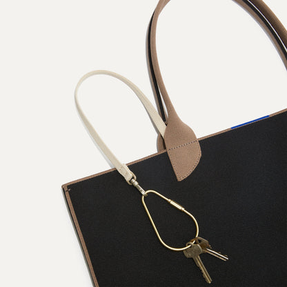 The Lightweight Tote in Black Portobello | Rothys Bags