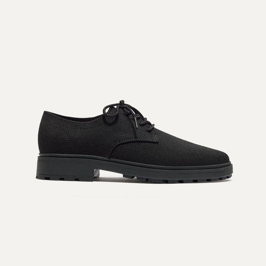 The Lug Oxford in Black | Rothys Men