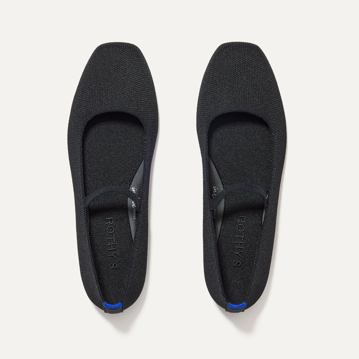 The Max Square Mary Jane in Black | Rothys Women