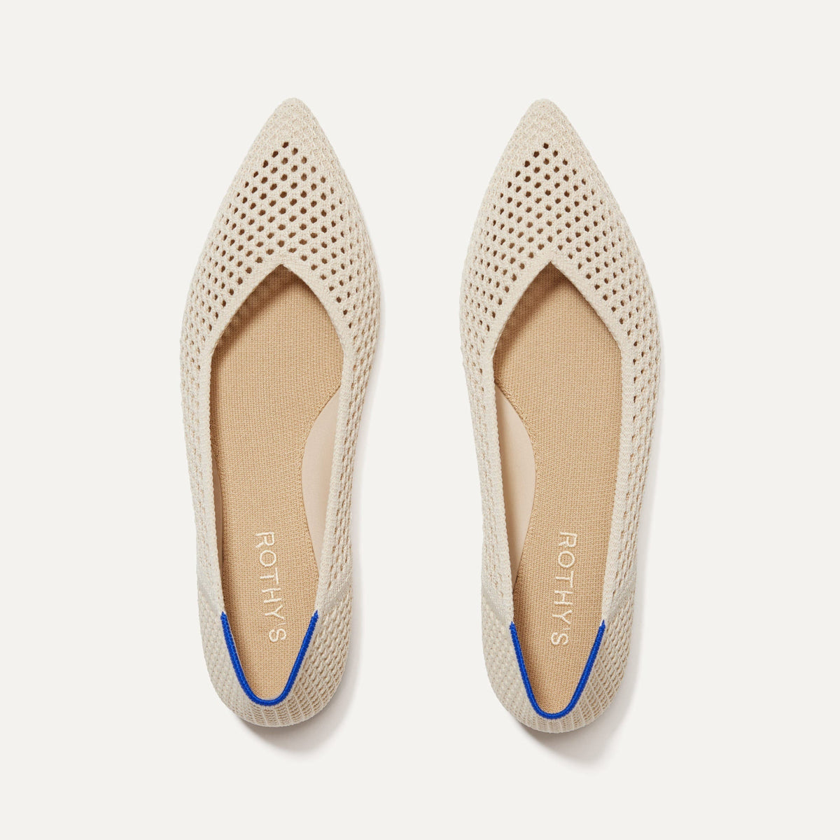 The Point II in Off White Mesh | Rothys Women