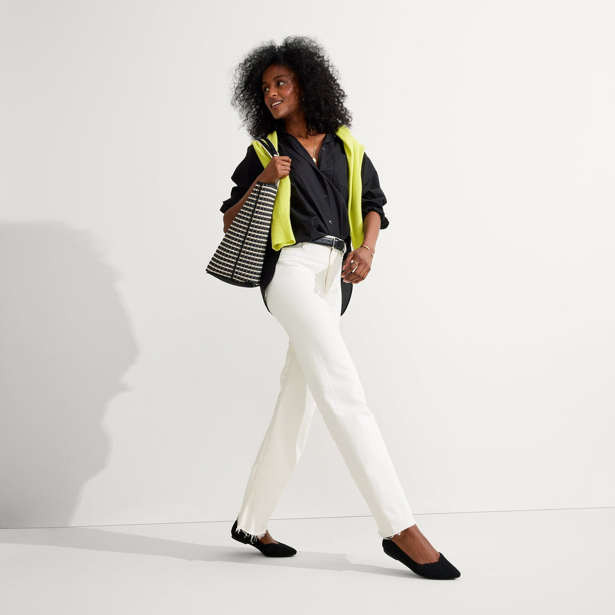 The Point II in Noir Mesh | Rothys Women