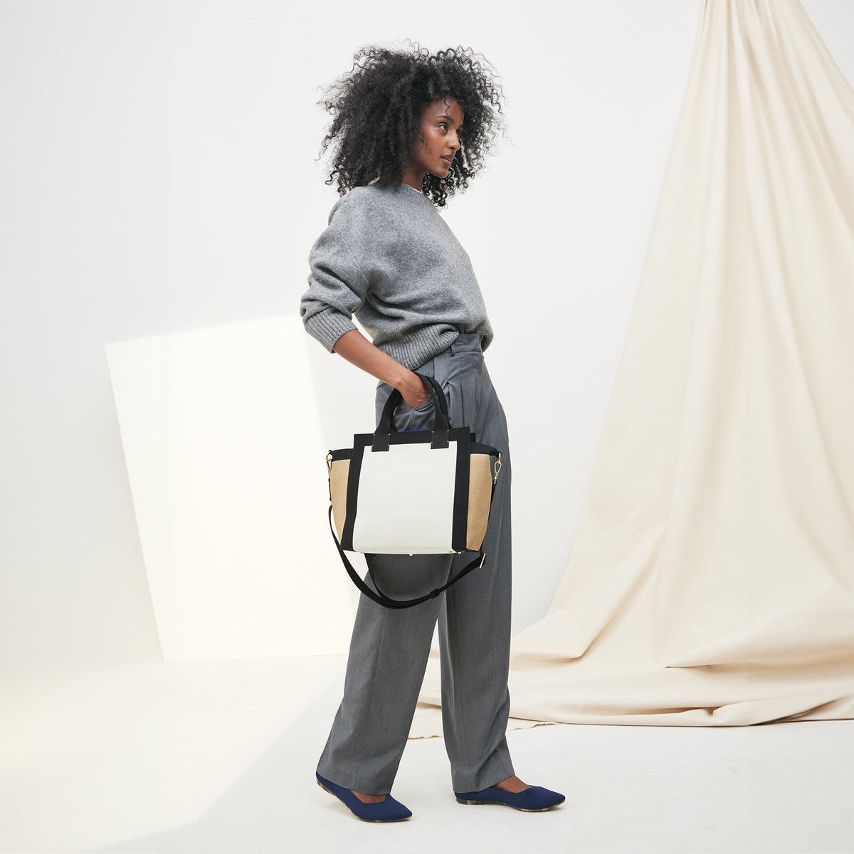 The Point II in Deep Navy | Rothys Women