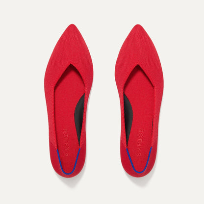 The Point II in Lollipop Red | Rothys Women