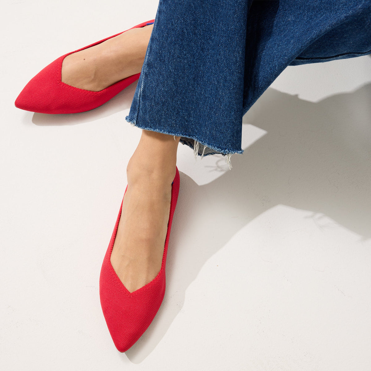 The Point II in Lollipop Red | Rothys Women