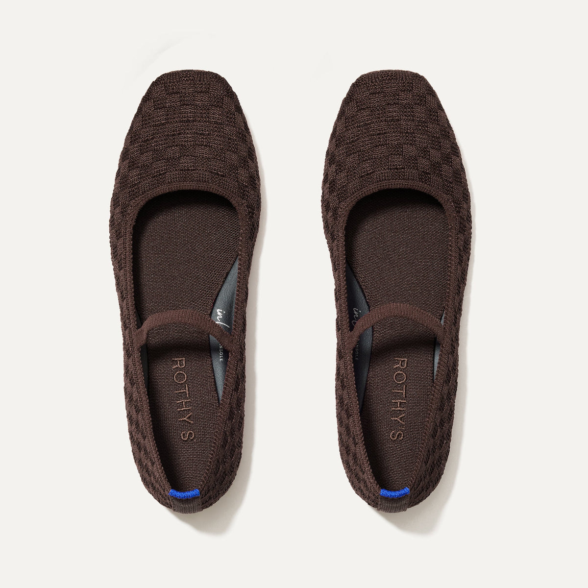 The Max Square Mary Jane in Chocolate | Rothys Women