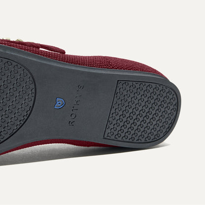 The Double Buckle Mary Jane in Cabernet | Rothys Women