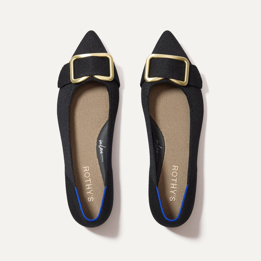 The Emblem Point II in Black | Rothys Women