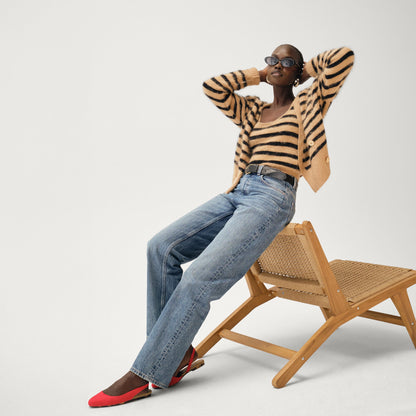 The Almond Slingback in Lollipop Red | Rothys Women