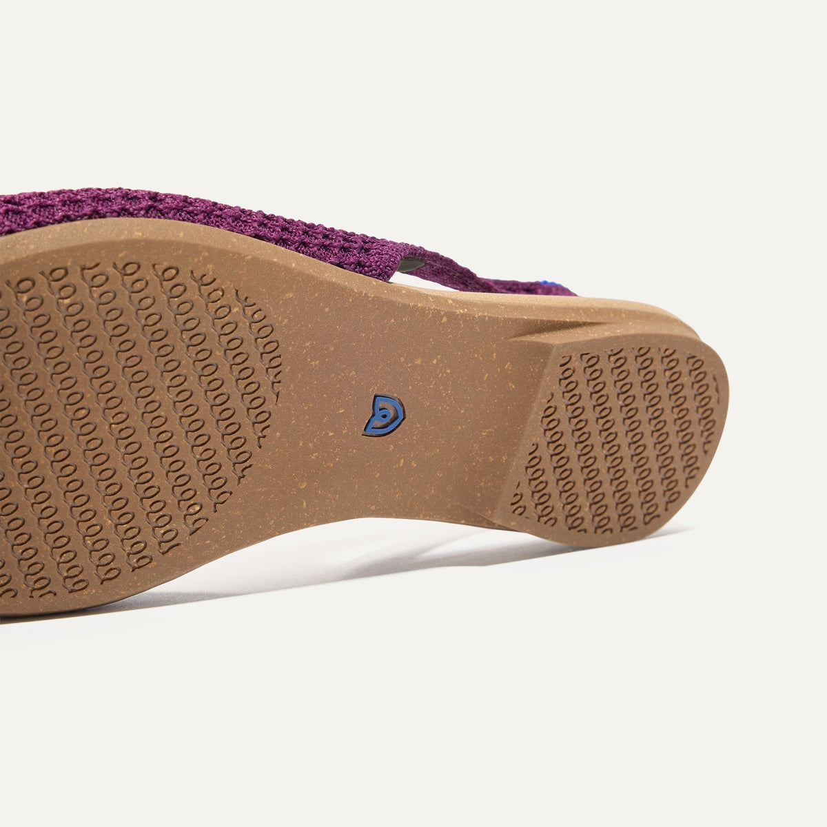 The Almond Slingback in Plum Mesh | Rothys Women