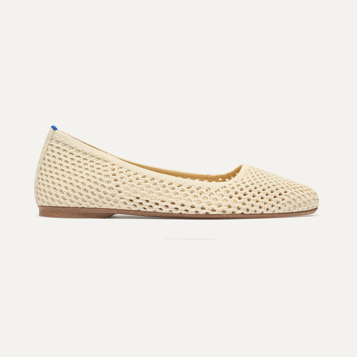 The Max Square in Off White Mesh | Rothys Women