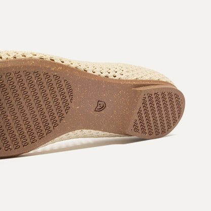 The Max Square in Off White Mesh | Rothys Women