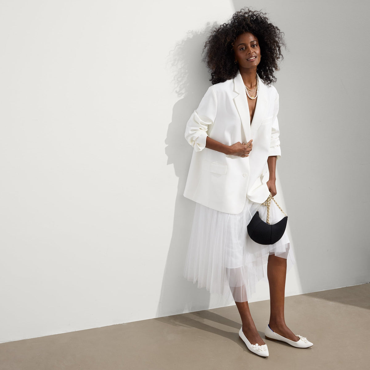 The Petal Point in White | Rothys Women