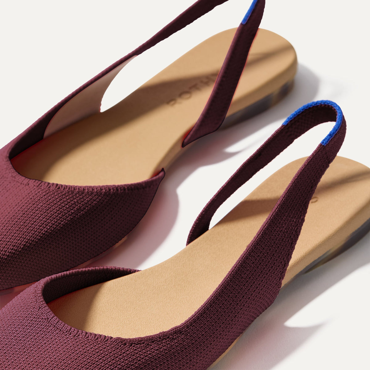 The Almond Slingback in Syrah | Rothys Women