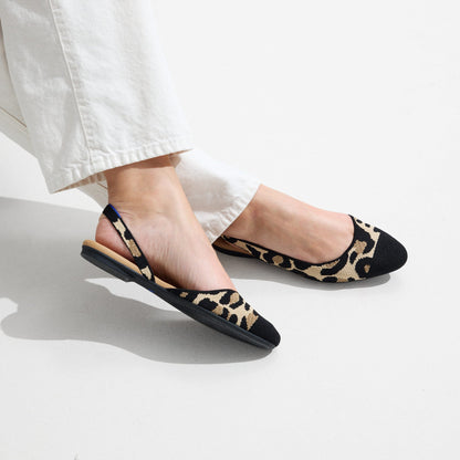 The Almond Slingback in Desert Cat | Rothys Women