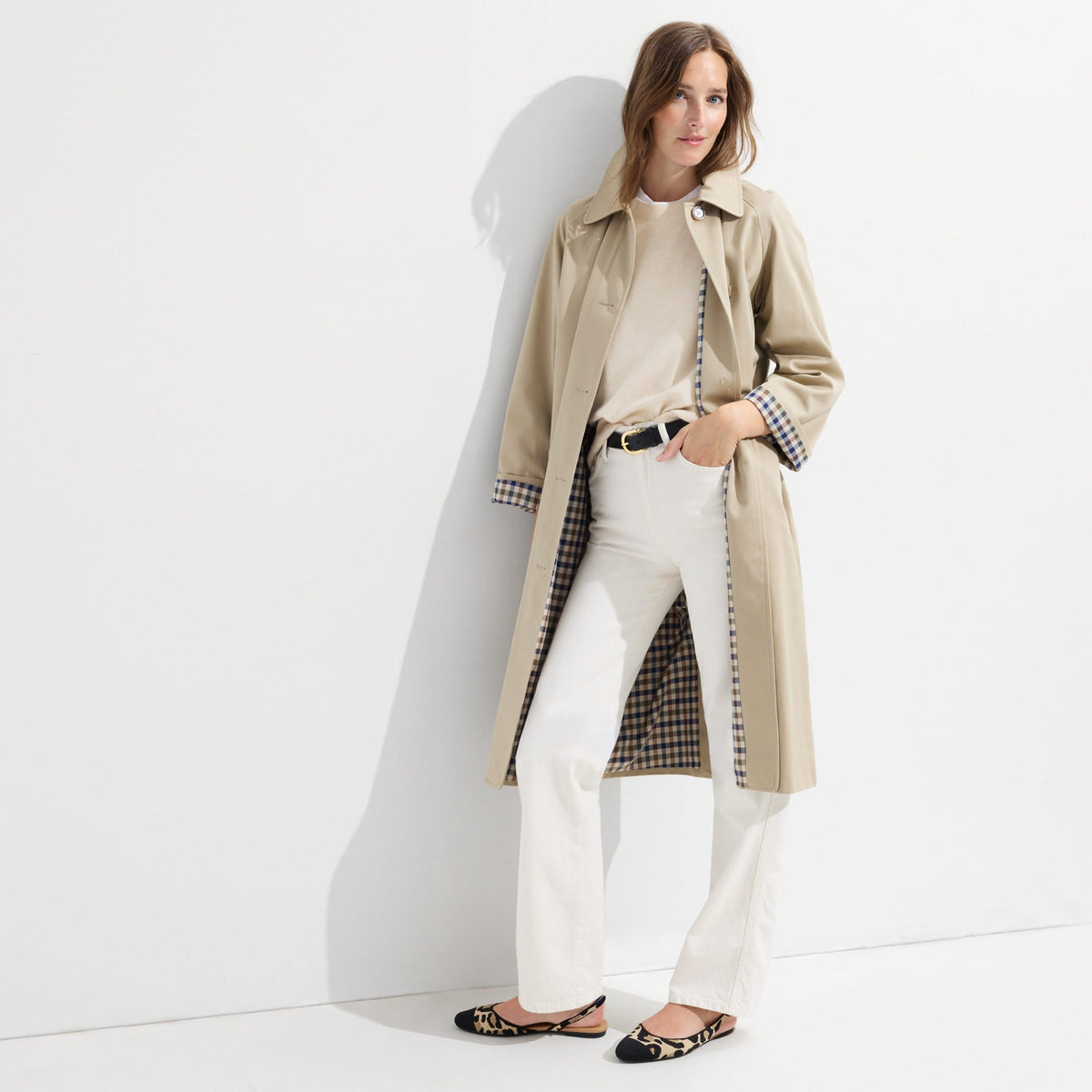 The Almond Slingback in Desert Cat | Rothys Women