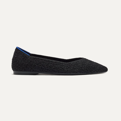 The Point II in Black Bouclé | Rothys Women