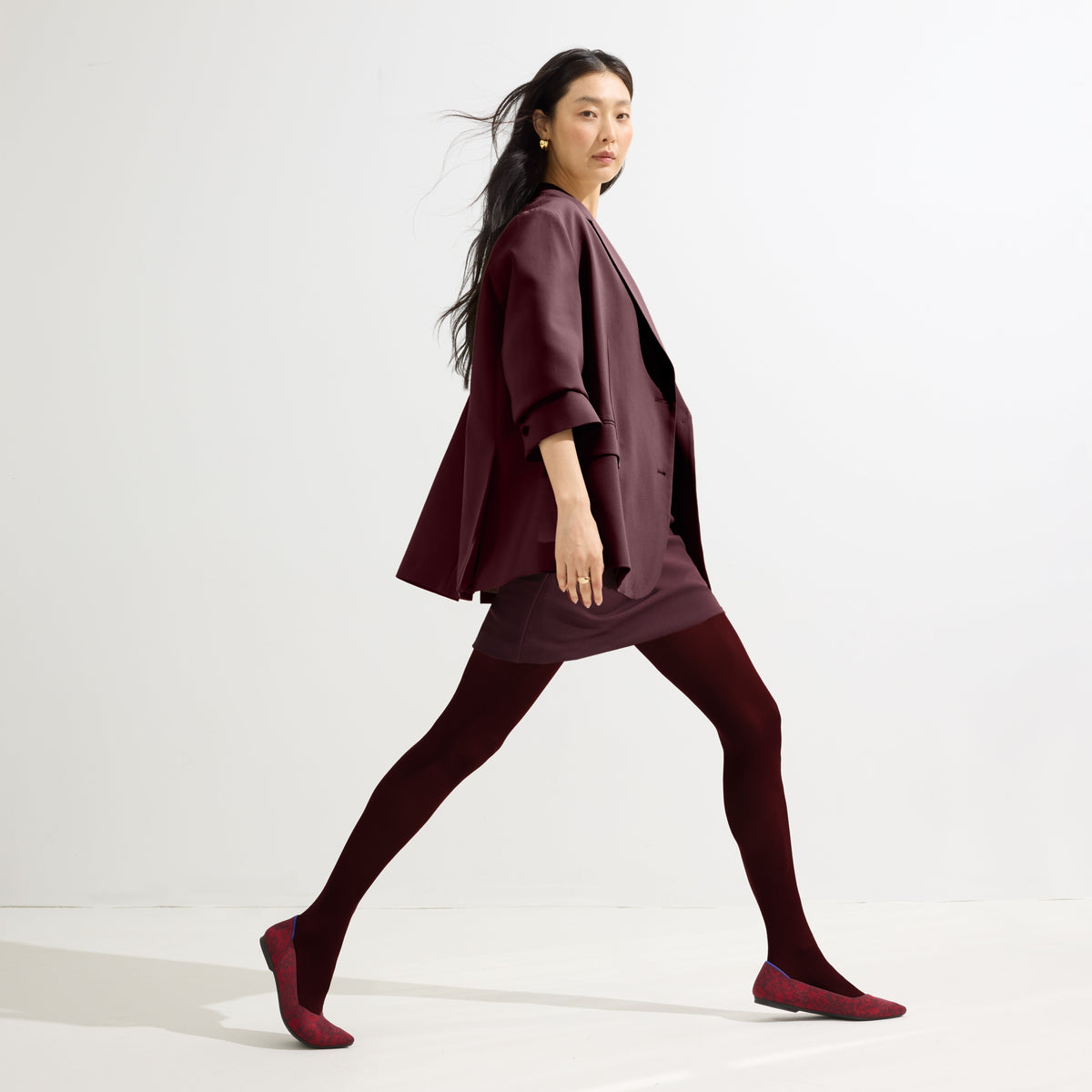 The Point II in Garnet Chantilly | Rothys Women
