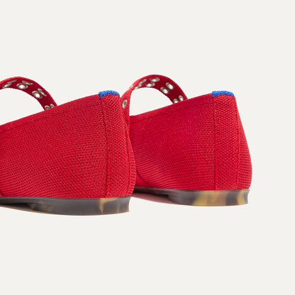 The Max Buckle Mary Jane in Cherry | Rothys Women