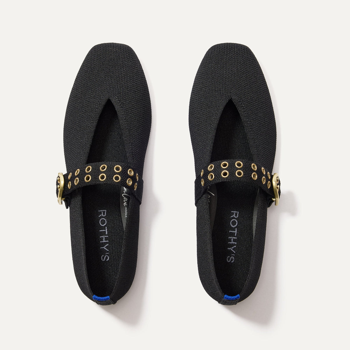 The Max Buckle Mary Jane in Black | Rothys Women