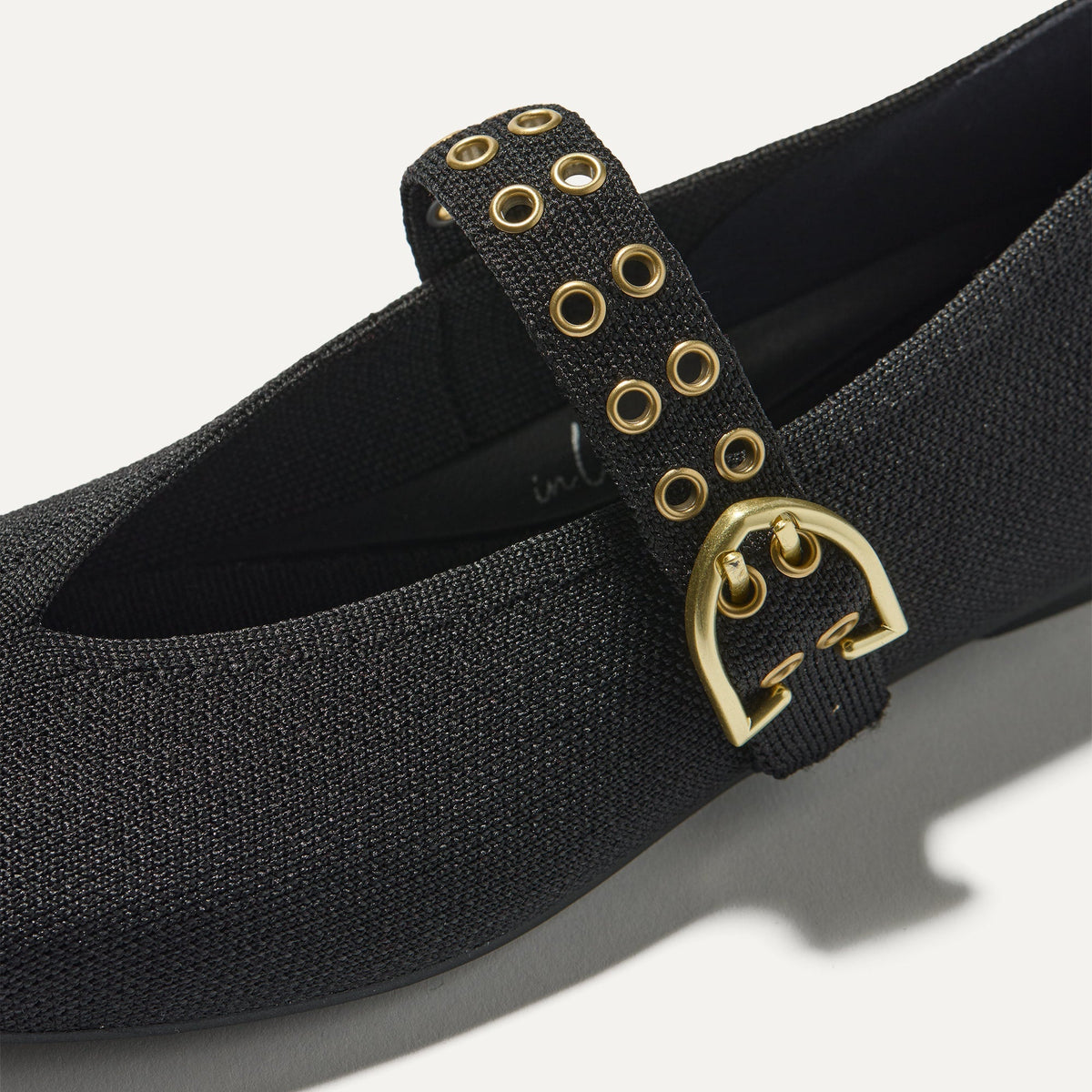 The Max Buckle Mary Jane in Black | Rothys Women