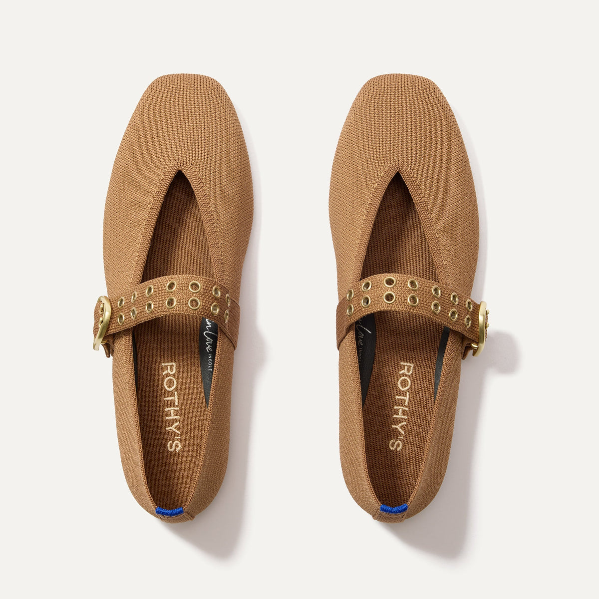 The Max Buckle Mary Jane in Java Chip | Rothys Women