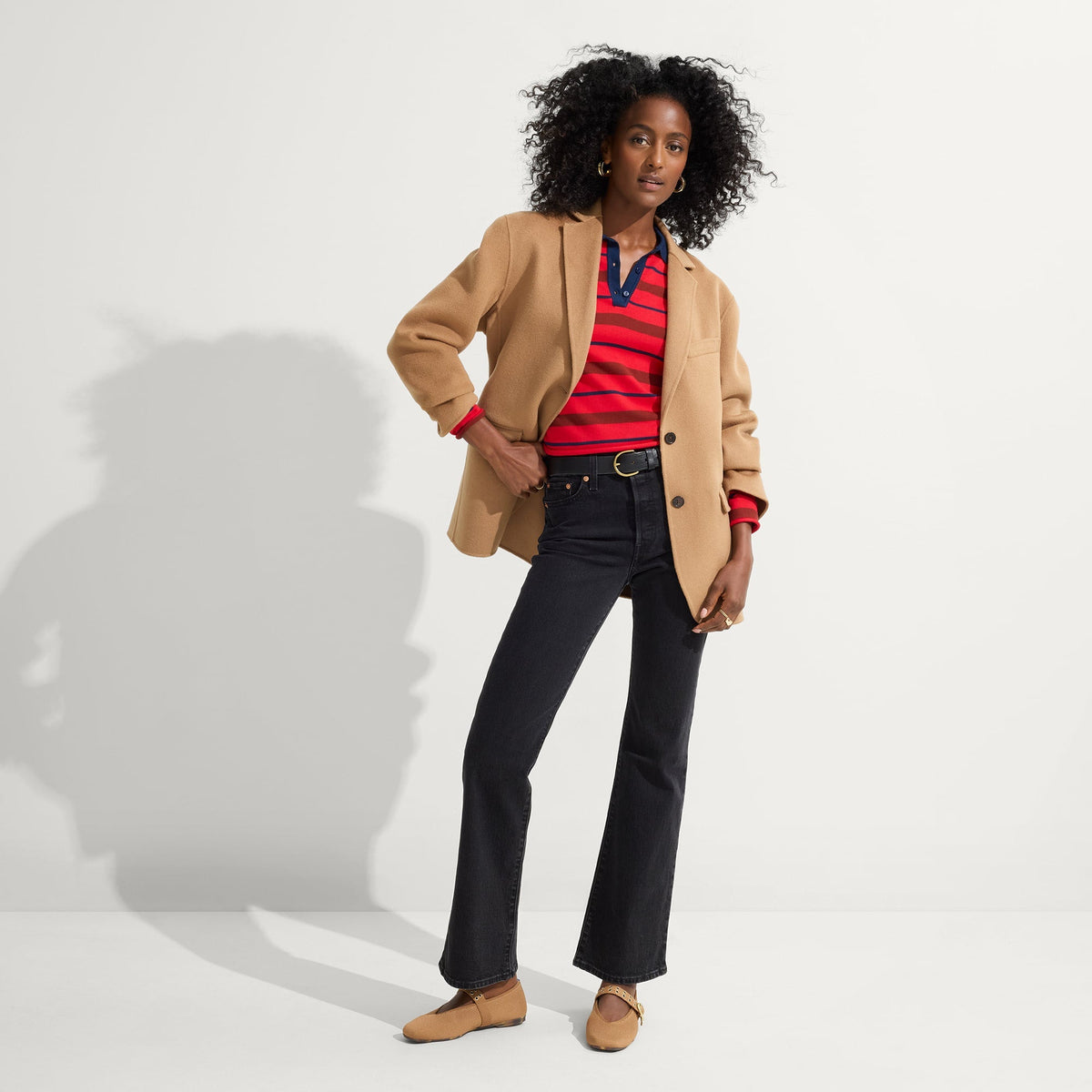 The Max Buckle Mary Jane in Java Chip | Rothys Women