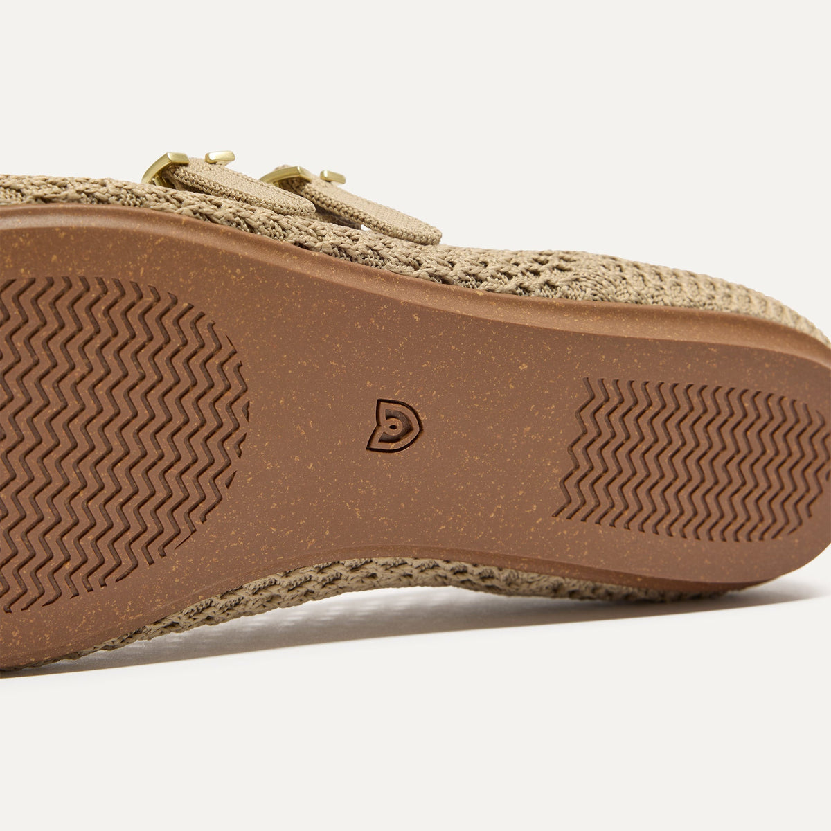 The Double Buckle Mary Jane in Dune Mesh | Rothys Women