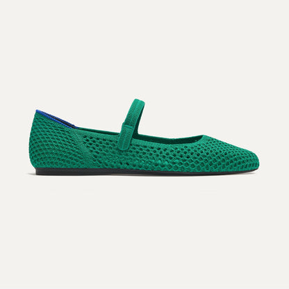 The Square Mary Jane in Clover Mesh | Rothys Women