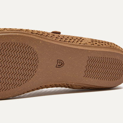 The Square Mary Jane in Pecan Mesh | Rothys Women
