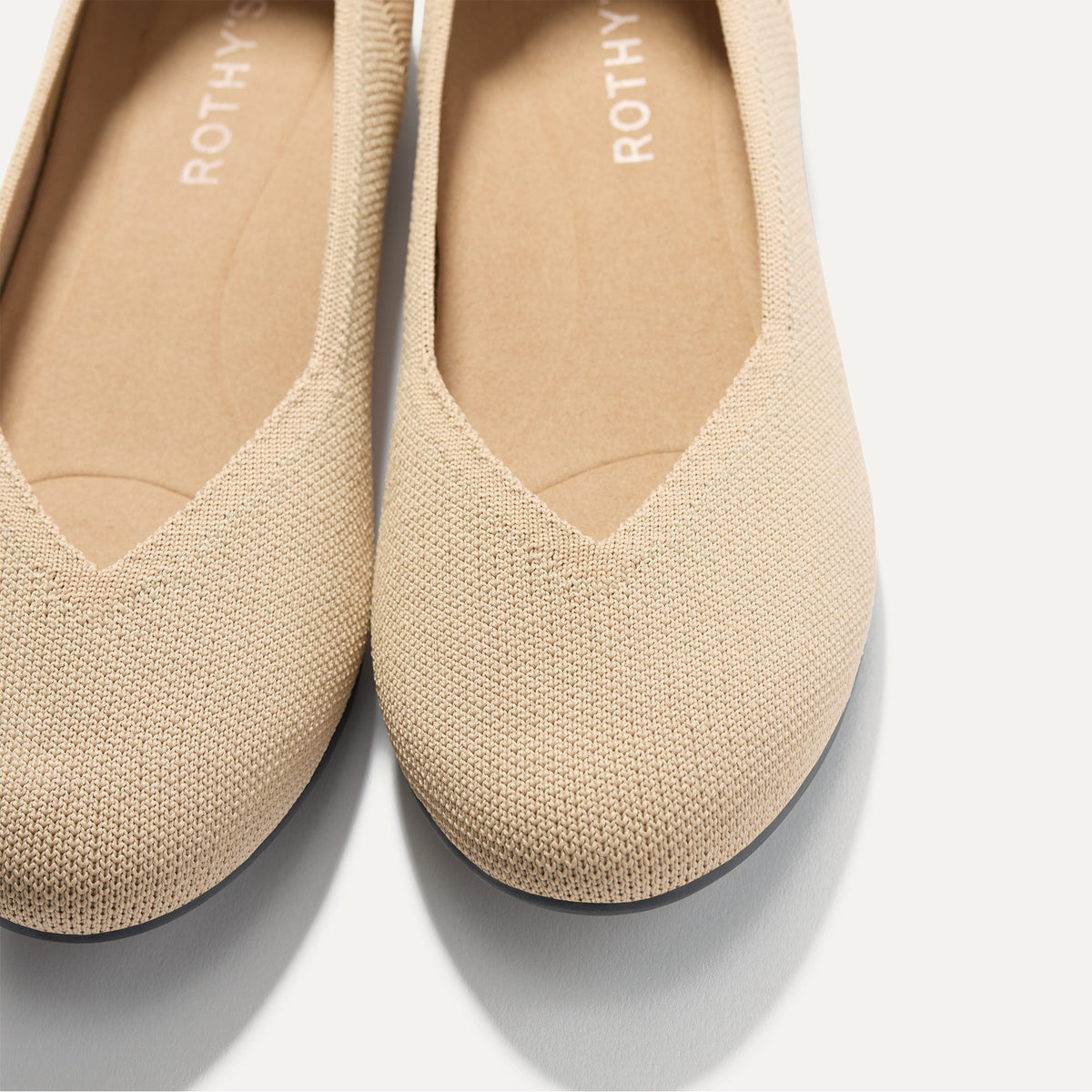 The Daily Flat in Ecru | Rothys Women|Men