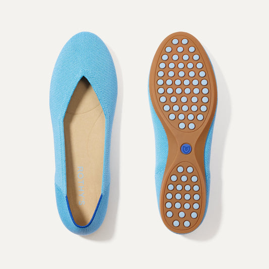 The Daily Flat in Robin Blue | Rothys Women|Men