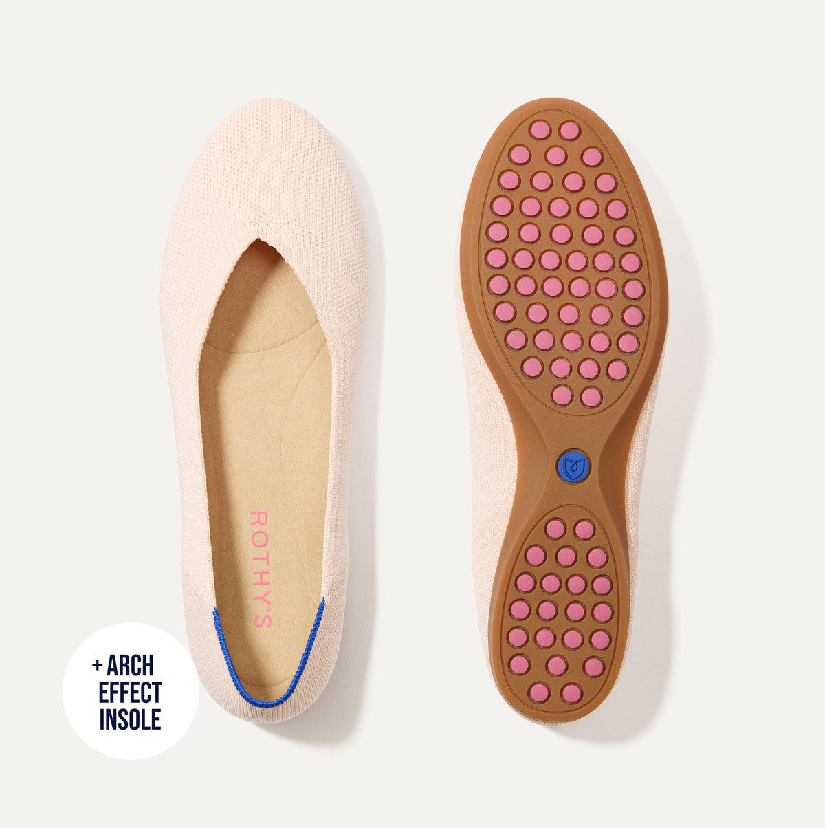 The Daily Flat in Bubbly Pink | Rothys Women|Men