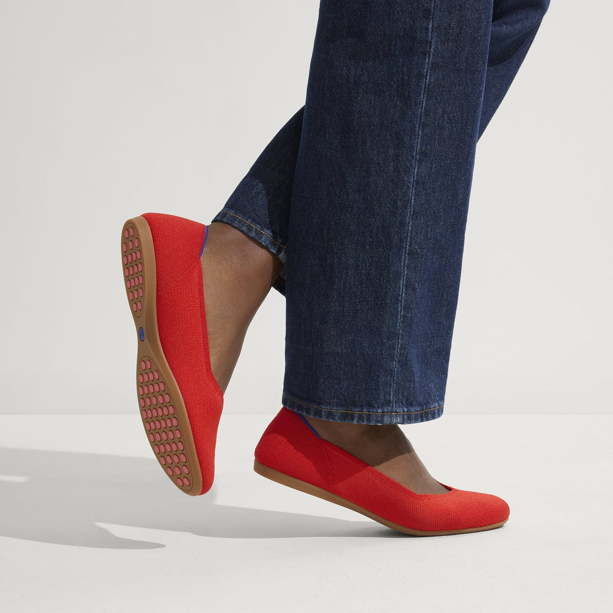 The Daily Flat in Showstopper Red | Rothys Women|Men