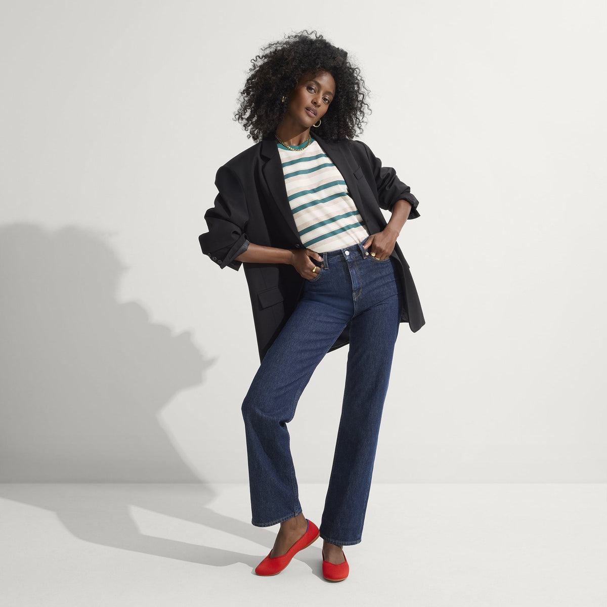 The Daily Flat in Showstopper Red | Rothys Women|Men
