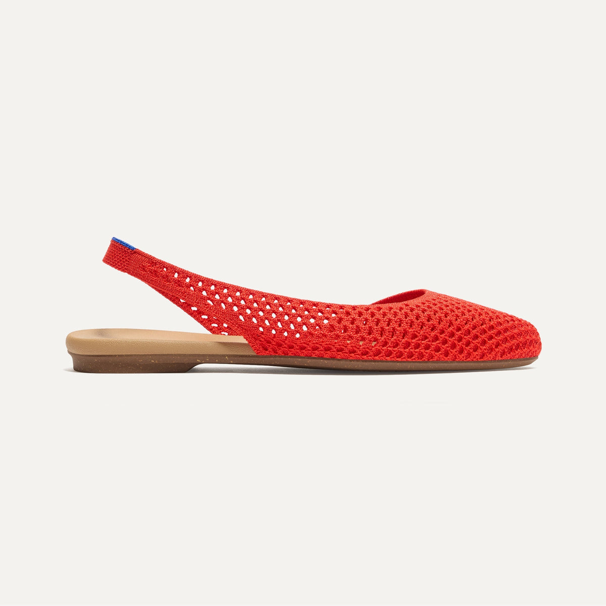 The Almond Slingback in Poppy Mesh | Rothys Women